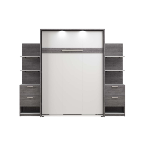 Full Murphy Bed + Nightstands 