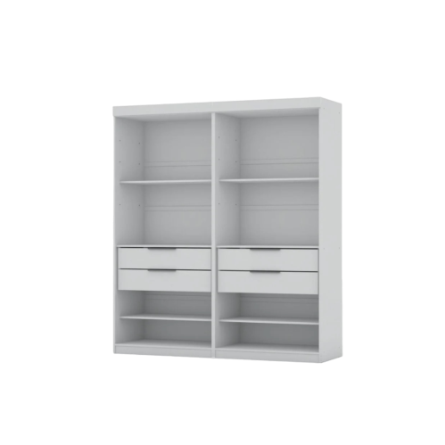 [Sku: 87E21636] Oulu Open Sectional | Wardrobe