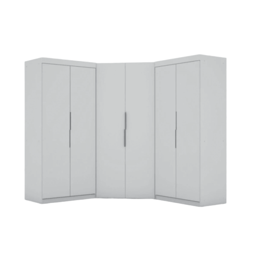 [Sku: 87E21664] Oulu 3Pcs Modular Wardrobe