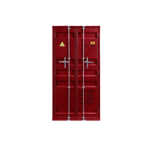[Sku: 75D20065] Konto I Industrial Wardrobe | Red