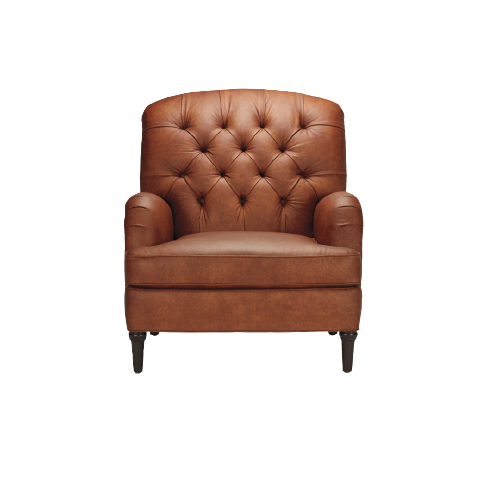 [722169_6SF945L5668DI] Reede Tall-Back | Leather Club Chair