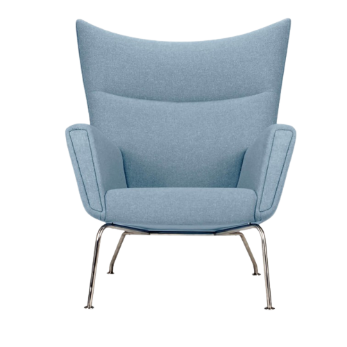 Wing Armchair in Cotton