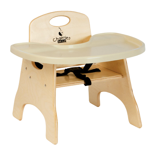 [Item #: 5316825 MFR #: 6825JC] Wood High Chair