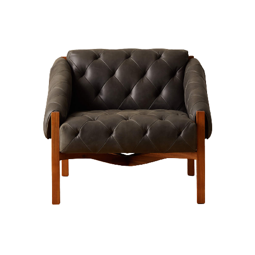 [SKU: 149671] Abruzzo Leather Chair