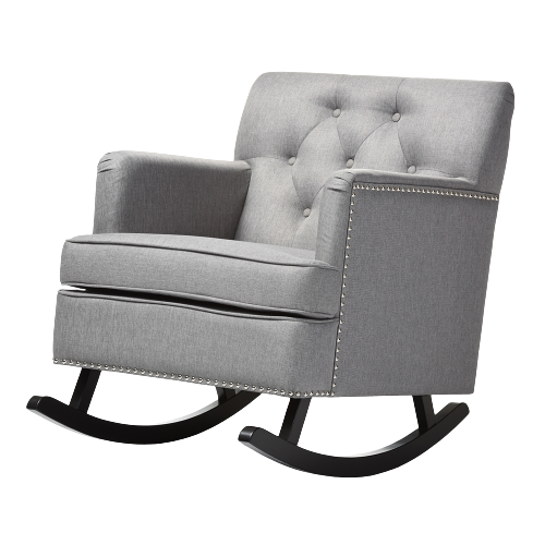 [Item #: IEBBT5189-Grey RC] Bethany Rocking Chair