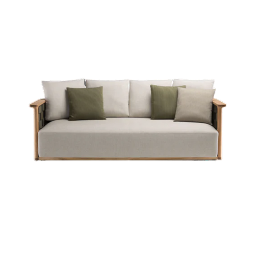 [SKU: 0PAPDV23 - TEAK] Palinfrasca Loveseat Sofa